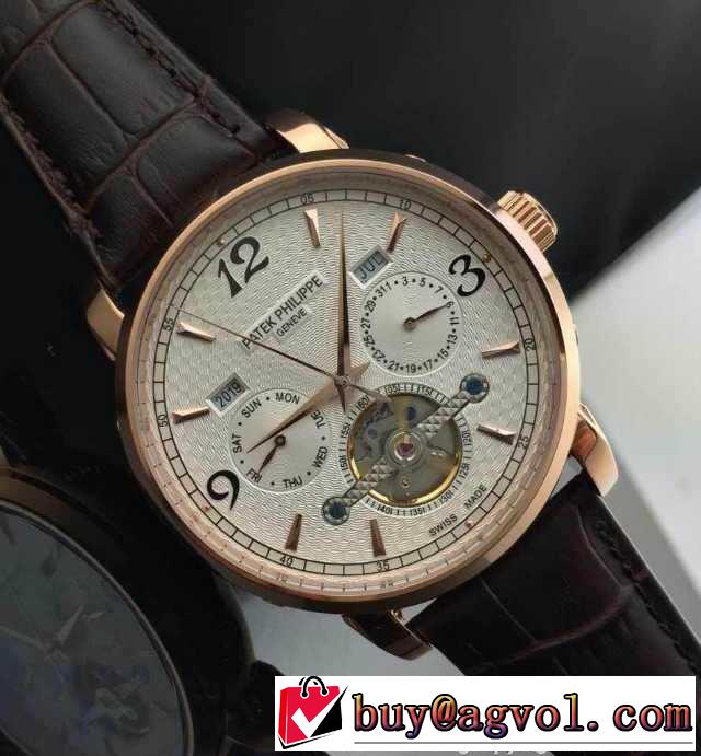 注目のアイテム 2015 patek philippe パテックフィリップ 5針クロノグラフ 男性用腕時計 6色可選