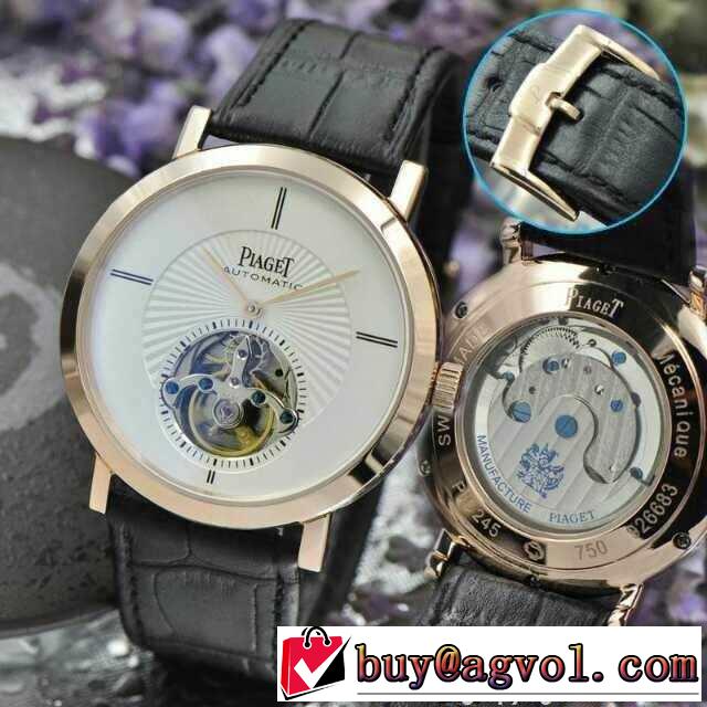 人気商品 2015 piaget ピアジェ 透かし彫りムーブメント tourbillon トゥールビヨン 男性用腕時計 4色可選