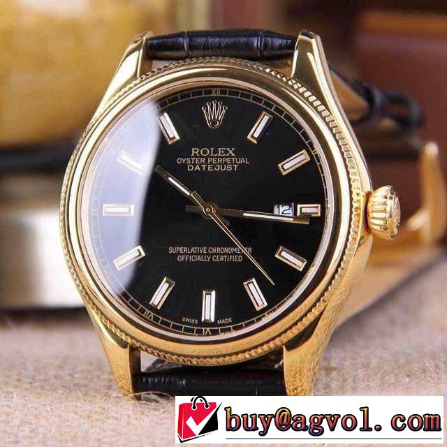 高級感演出 2015 rolex ロレックス ミネラルガラス 輸入?クオーツ?ムーブメント 夜光効果 男性用腕時計 6色可選