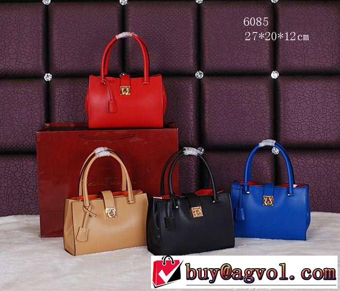 人気商品 2015春夏 ferragamo サルヴァトーレフェラガモ ハンドバッグ 6085 4色可選