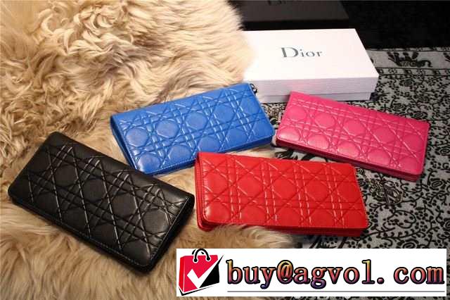 2015 大人気☆new!! dior ディオール レディース財布 スナップボタン式開閉 4色可選 m1875
