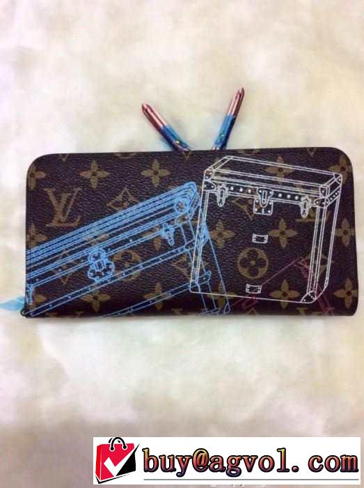 2015 ★安心★追跡付 louis vuitton ルイ ヴィトン ファスナー開閉 レディース財布