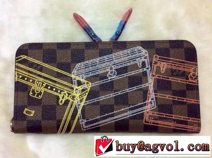 2015 人気激売れ louis vuitton ルイ ヴィトン ファスナー開閉 レディース財布