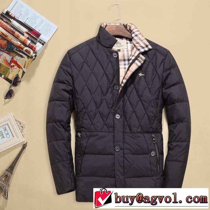 個性派 2015 burberry バーバリー ダウンジャケット ゆったりとしたサイズ感
