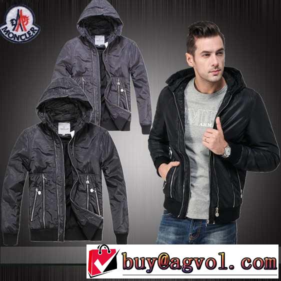 スタイルアップ効果 2015 moncler モンクレール 綿入れ 2色可選
