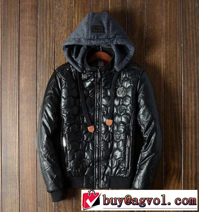新入荷 2015 philipp plein フィリッププレイン 革ジャケット 2色可選
