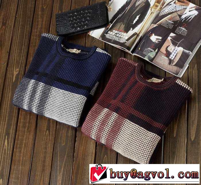 大特価 2015 burberry バーバリー ニットセーター 2色可選