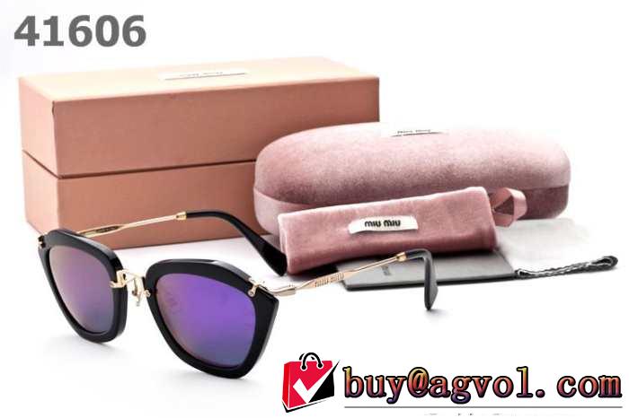 MIU miu ミュウミュウ 2015 春夏 お買得 サングラス 最高ランク