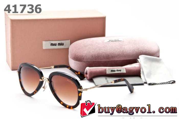 MIU miu ミュウミュウ 2015 春夏 超人気美品◆ サングラス 最高ランク