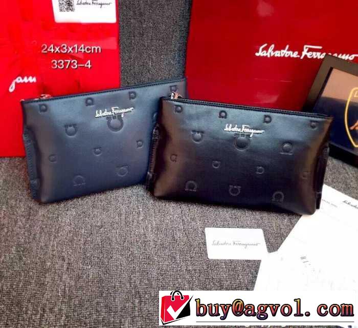 数に限りがある 2016 サルヴァトーレフェラガモ FERRAGAMO ポーチ 2色可選 3373-4