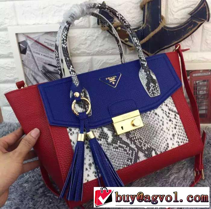魅力的  2016 プラダ PRADA 手持ち&ショルダー掛け 多色選択可 2694