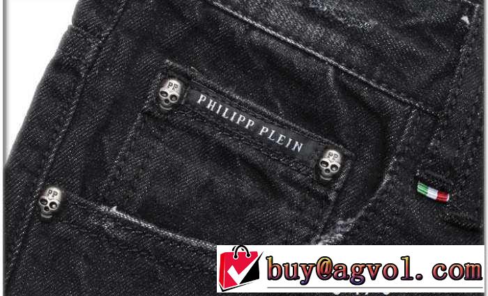 雰囲気の良い 2016春夏 philipp plein フィリッププレイン ダメージデニム 履き心地.