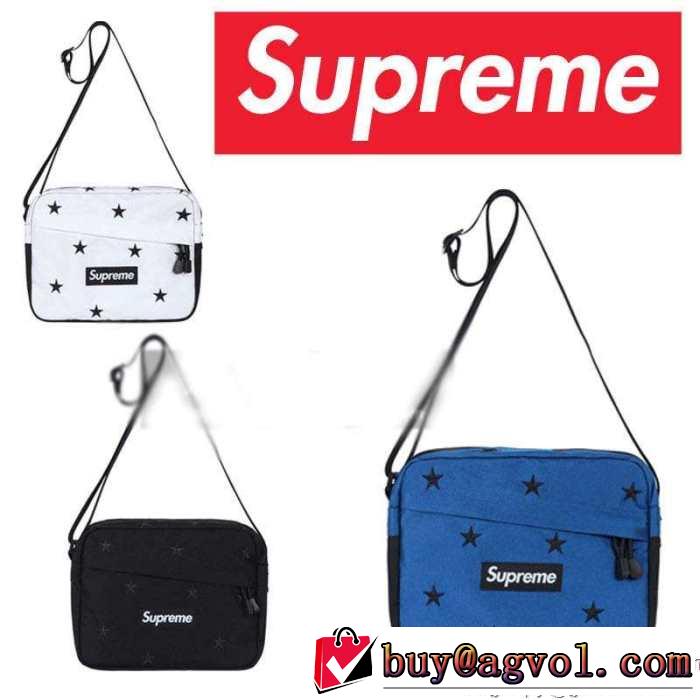 2016春夏 SUPREME ワンショルダーバッグ 3色可選