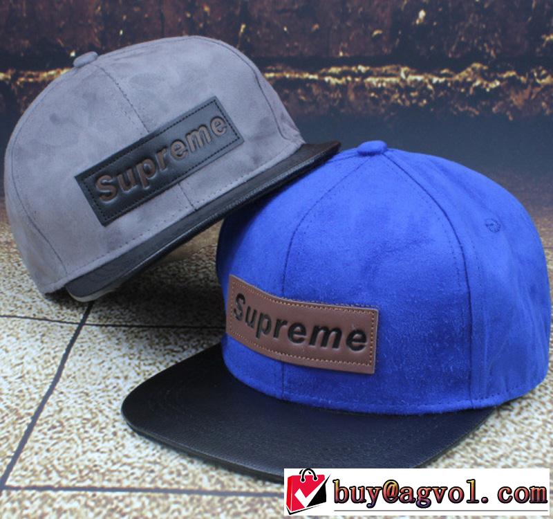 首胸ロゴ 2016 SUPREME シュプリーム 男女兼用 帽子 2色可選