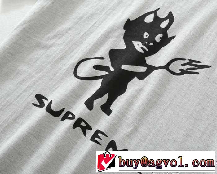 値下げる　シュプリーム　 耐久性のある　半袖tシャツ 美品 4色可選