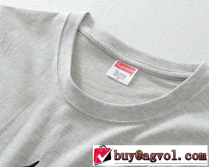 値下げる　シュプリーム　 耐久性のある　半袖tシャツ 美品 4色可選