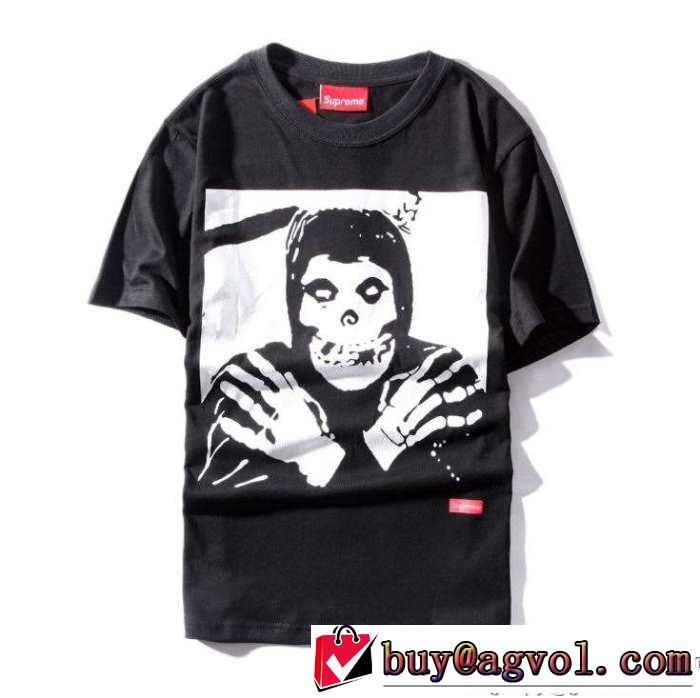 SUPREME やさしい手触りの半袖Tシャツ 2016春夏 プレゼントにもオススメ