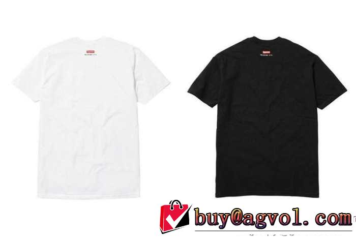 軽めの肌触りと程良い　シュプリーム 半袖tシャツ 2色可選 スタイルを演出するアイテム