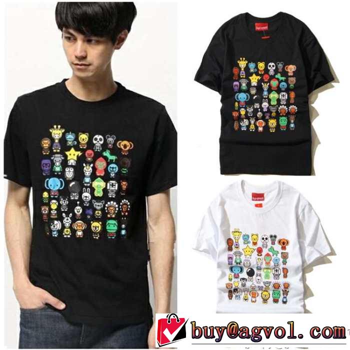 新作　2016春夏シュプリーム 個性的な半袖Tシャツ 2色可選 シンプルなスタイル
