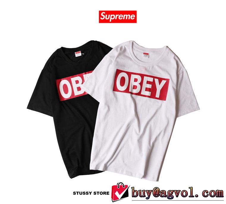 海外セレブ定番愛用 2016 シュプリーム SUPREME 半袖Tシャツ 2色可選 男女兼用