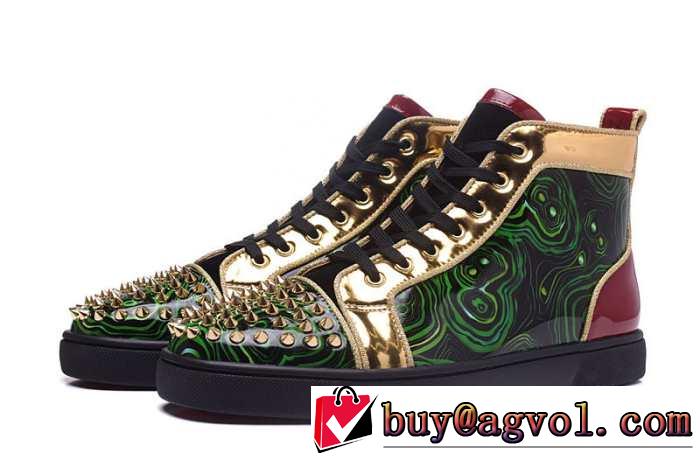 めちゃくちゃお得 2016 クリスチャンルブタンChristian Louboutin ハイトップシューズ