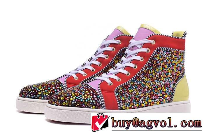 大人気☆NEW!! 2016 クリスチャンルブタンChristian Louboutin ハイトップシューズ
