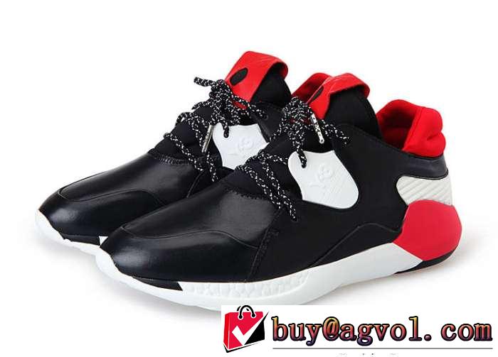 【大人気】定番商品【Y3 BOOST QR】ネオプレン&rdquo;ブーストQRスニーカー ★ROY RED/BLACK/FTW WHT☆ 2015-16 F/W COLLECTION！！スニーカー Black-Red-White