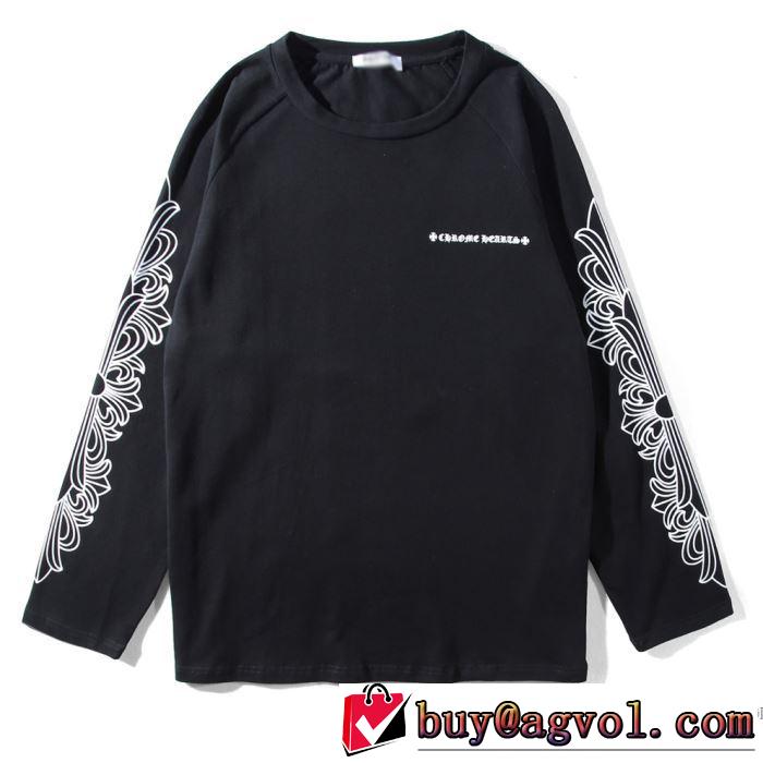 クロムハーツ CHROME HEARTS 長袖Tシャツ 優しいフィット感 2017秋冬 最旬アイテム