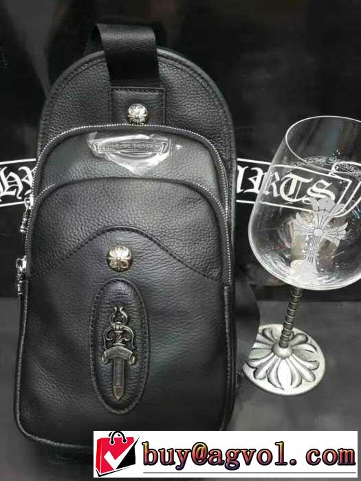 斜め掛けバッグ 2017 シンプルな外観 クロムハーツ CHROME HEARTS 最旬アイテム