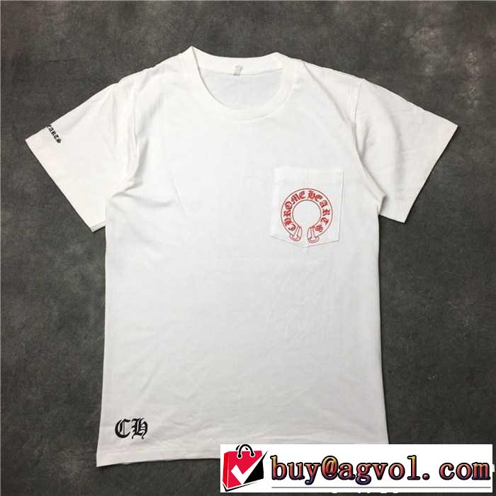 2017春夏 高品質 人気 クロムハーツ CHROME HEARTS 2色可選半袖Tシャツ 