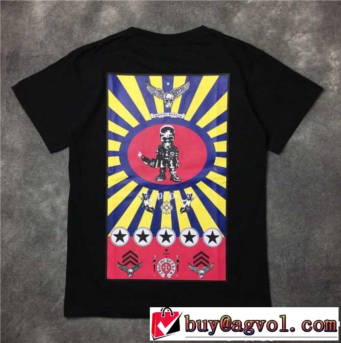  半袖Tシャツ 2色可選  限定セールお人気商品登場2017春夏クロムハーツ CHROME HEARTS