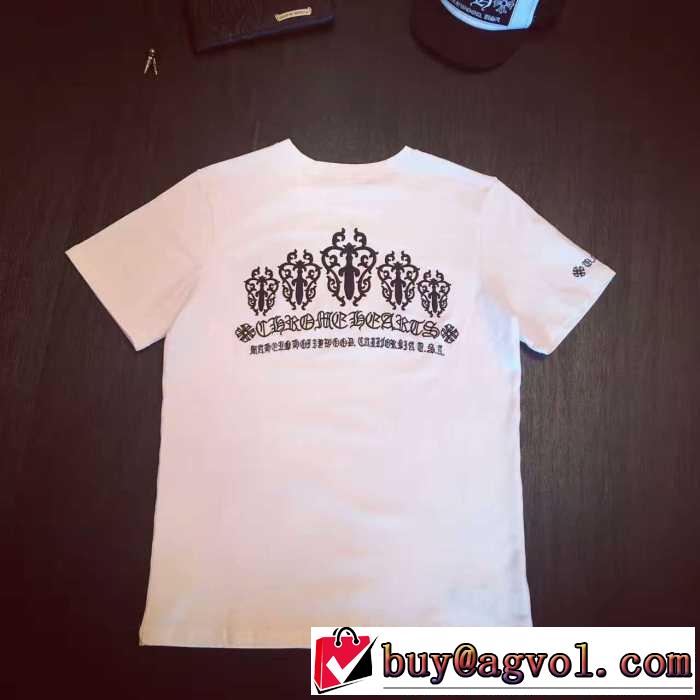 2017春夏 半袖Tシャツ 人気が爆発 2色可選 クロムハーツ CHROME HEARTS カジュアル