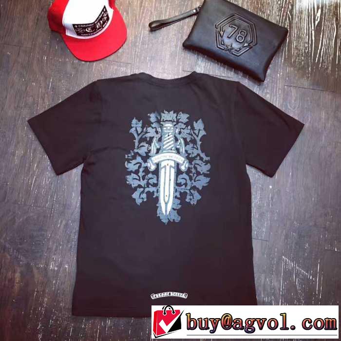 クロムハーツ CHROME HEARTS 大好評 2017春夏 2色可選 魅力ファッション 半袖Tシャツ