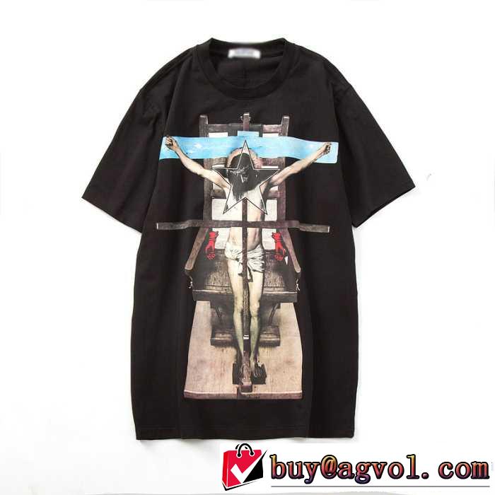 ファション性の高い 2017春夏 ジバンシィ GIVENCHY 自分らしいスタイリング 半袖Tシャツ 男女兼用