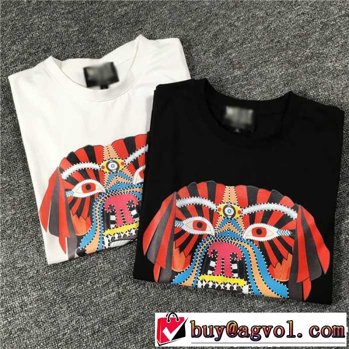 目玉商品 2017春夏 犬の頭図案 ジバンシィ GIVENCHY 半袖Tシャツ 2色可選 存在感のある