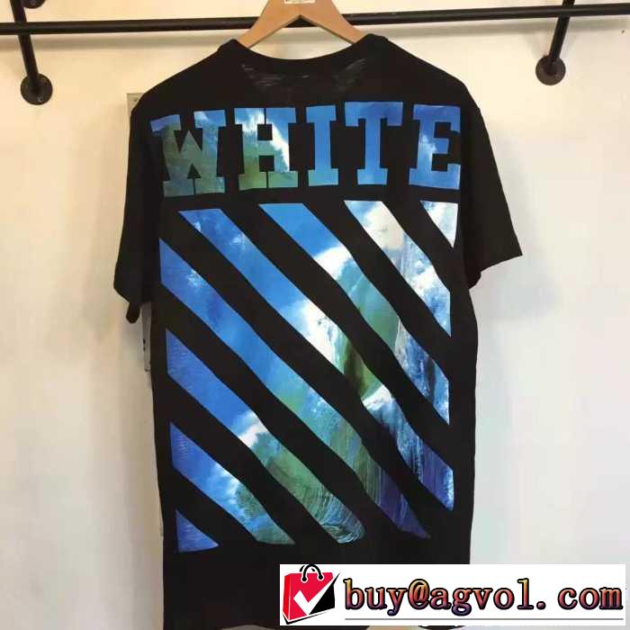 お買い得品 17SS オフホワイト OFF-WHITE 半袖Tシャツ 2色可選