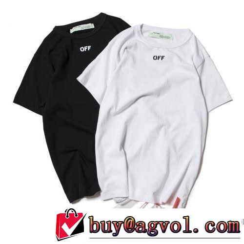 2色可選 SALE!今季 半袖Tシャツ Off-White オフホワイト 男女兼用 2017春夏