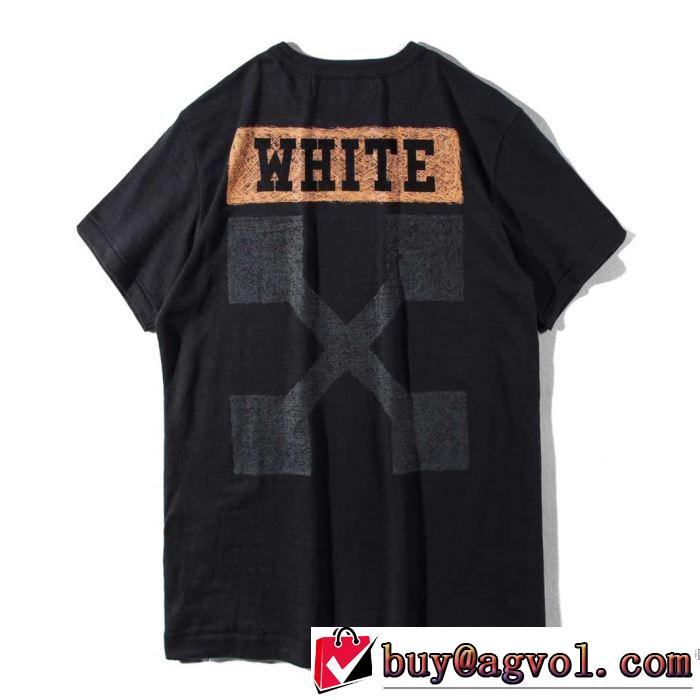 存在感のある オフホワイト OFF-WHITE 2017秋冬季超人気 2色可選半袖
