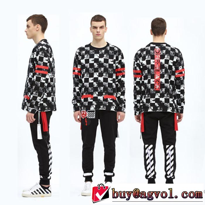 高評価の人気品 男女兼用 高級感漂わせる Off-White オフホワイト 2017ss