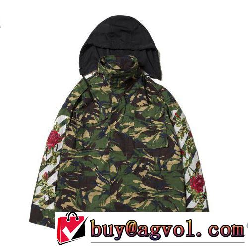 満足できるコート 男女兼用 Off-White オフホワイト 17ss 【大人気】定番商品