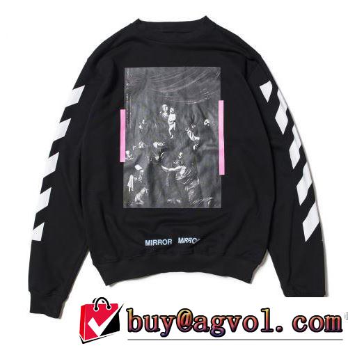 2色可選 超激得限定セール Off-White オフホワイト 男女兼用 風合いの出る 17ss
