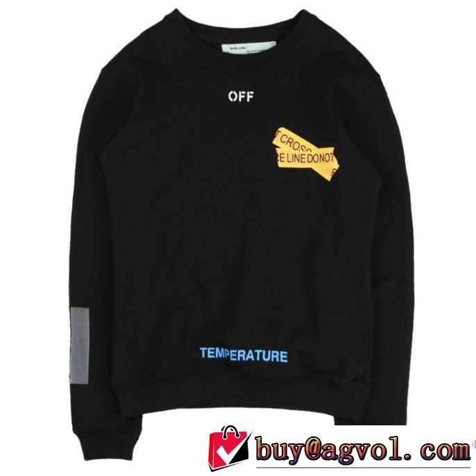 2色可選 オフホワイト OFF-WHITE プルオーバーパーカー 2017年モデル入荷ファッション 人気