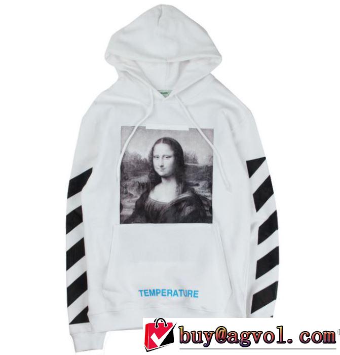 OFF-WHITE 2017秋冬季超人気パーカー オフホワイト3色可選極上の着心地