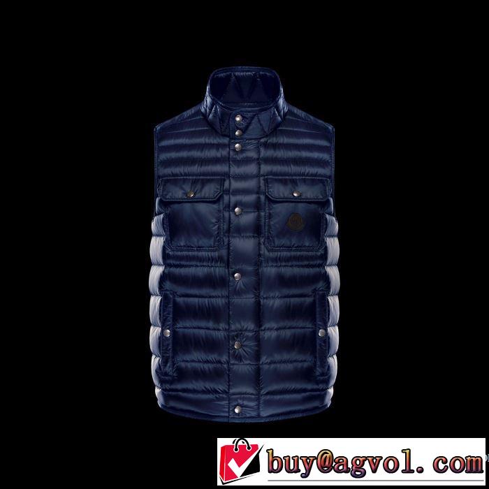 風も通さない ダウンジャケット首胸ロゴ   MONCLER モンクレール 2017秋冬
