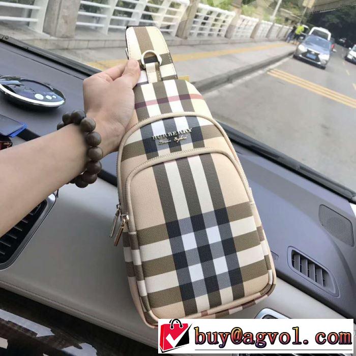 2017秋冬 バーバリー BURBERRY 3色可選 斜め掛けバッグ ムダな装飾を排したデザイン