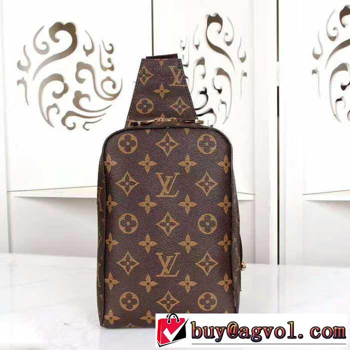 2色可選 欧米韓流/雑誌 ウエストポーチ ルイ ヴィトン LOUIS VUITTON 2017春夏