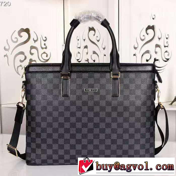 超人気美品◆ 2017春夏 ビジネスバッグ2色可選ルイ ヴィトン LOUIS VUITTON