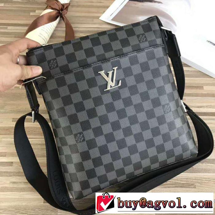 4色可選 2017秋冬 ルイ ヴィトン LOUIS VUITTON 斜め掛けバッグ 首胸ロゴ