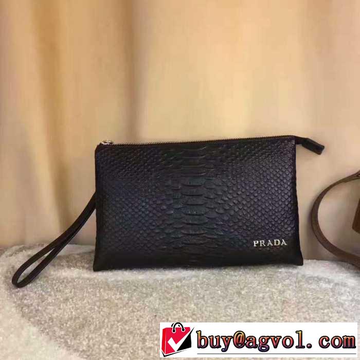 人気定番お買い得 ポーチ 2017春夏 プラダ PRADAHOT本物保証