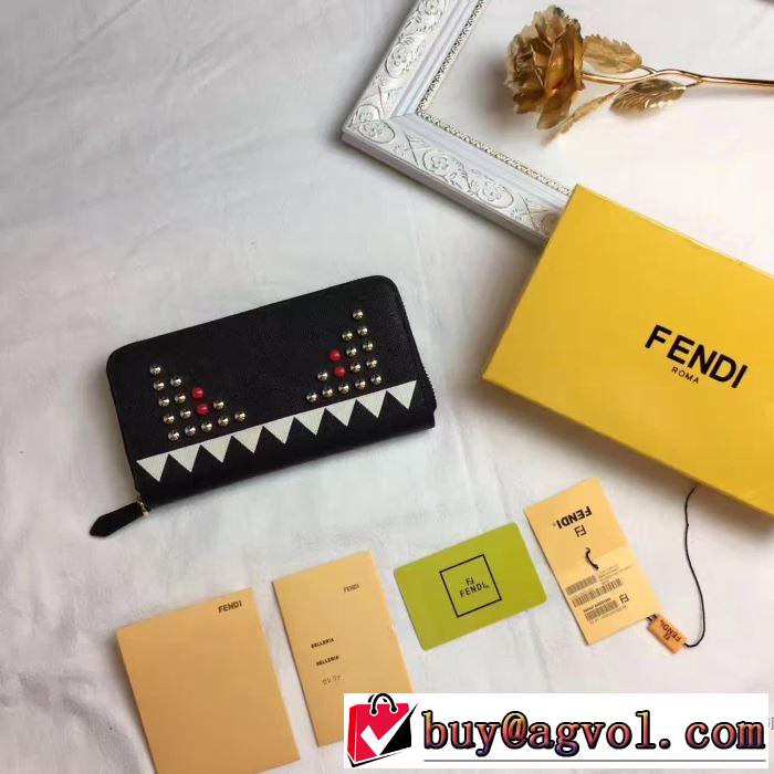 2017新款 スマートウォレット HOT大得価 フェンディ FENDI上質 大人気！